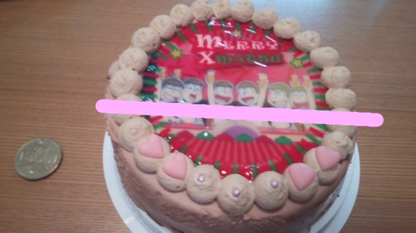 プリロールのおそ松さんのキャラクターケーキ
